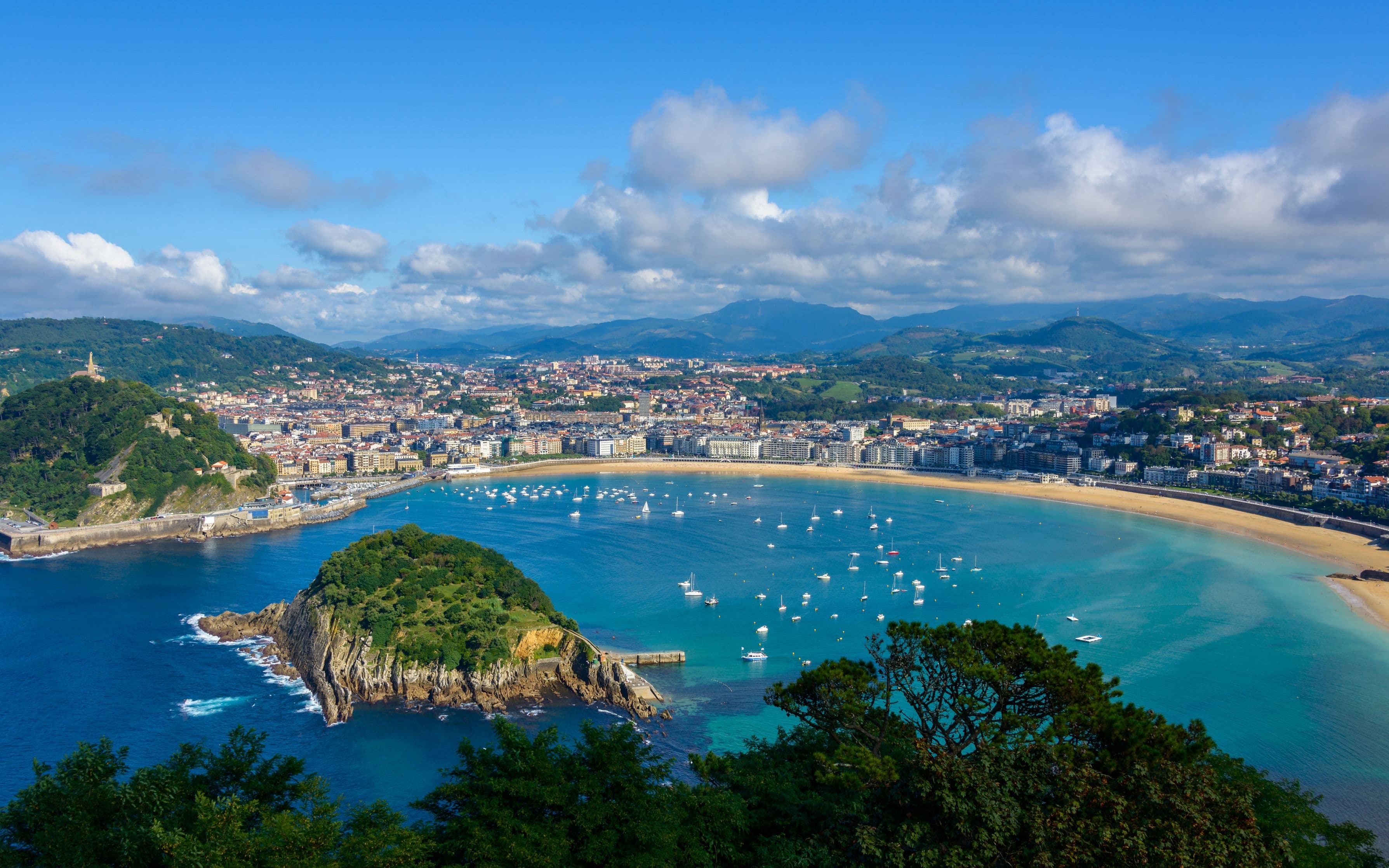 San Sebastián im Baskenland in Spanien.