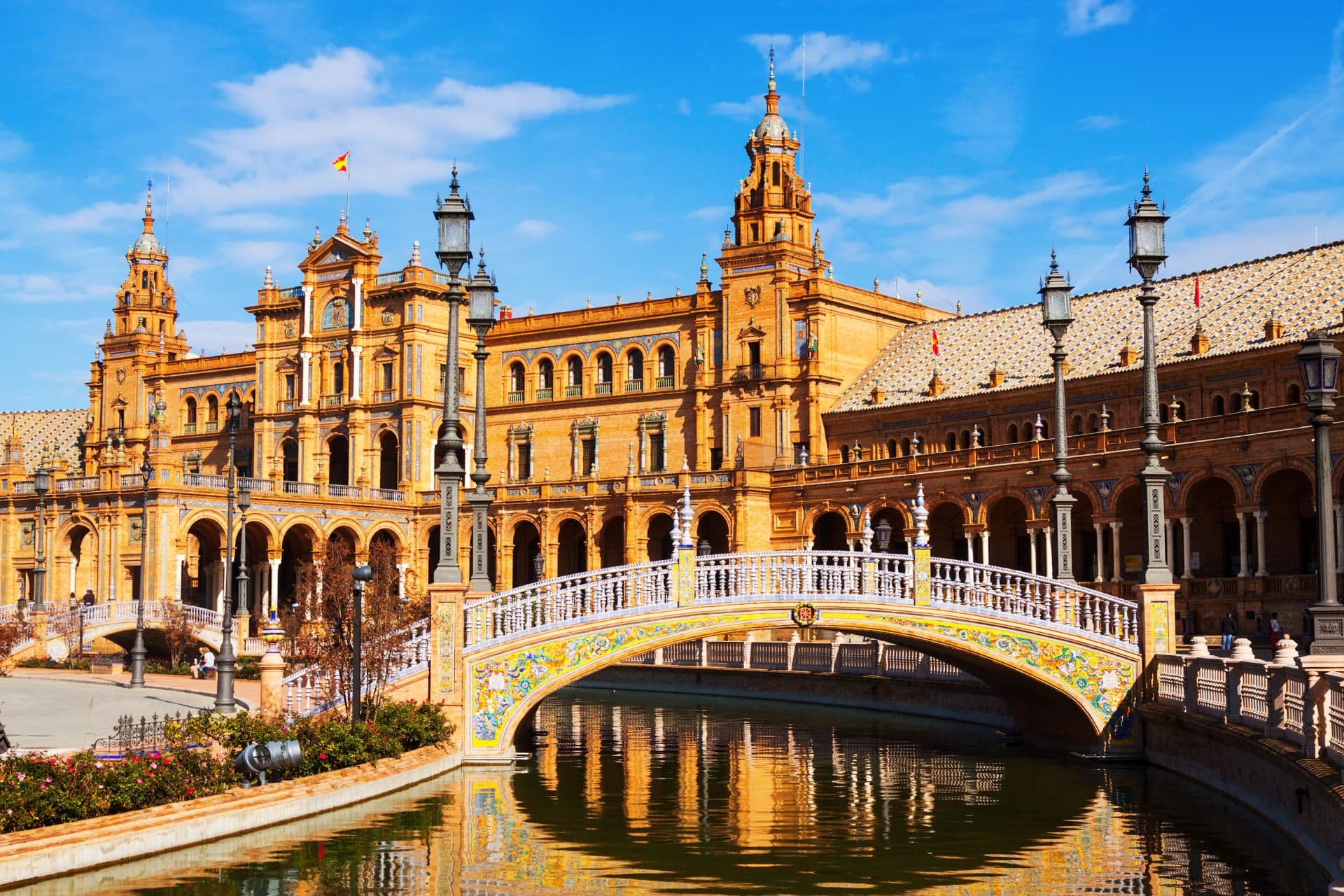 Plaza de Espana in Sevilla